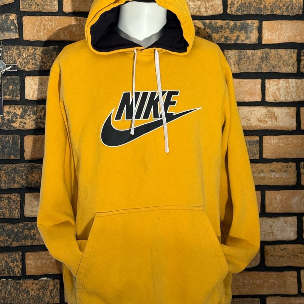 Nike Men's Mustard Hoodie